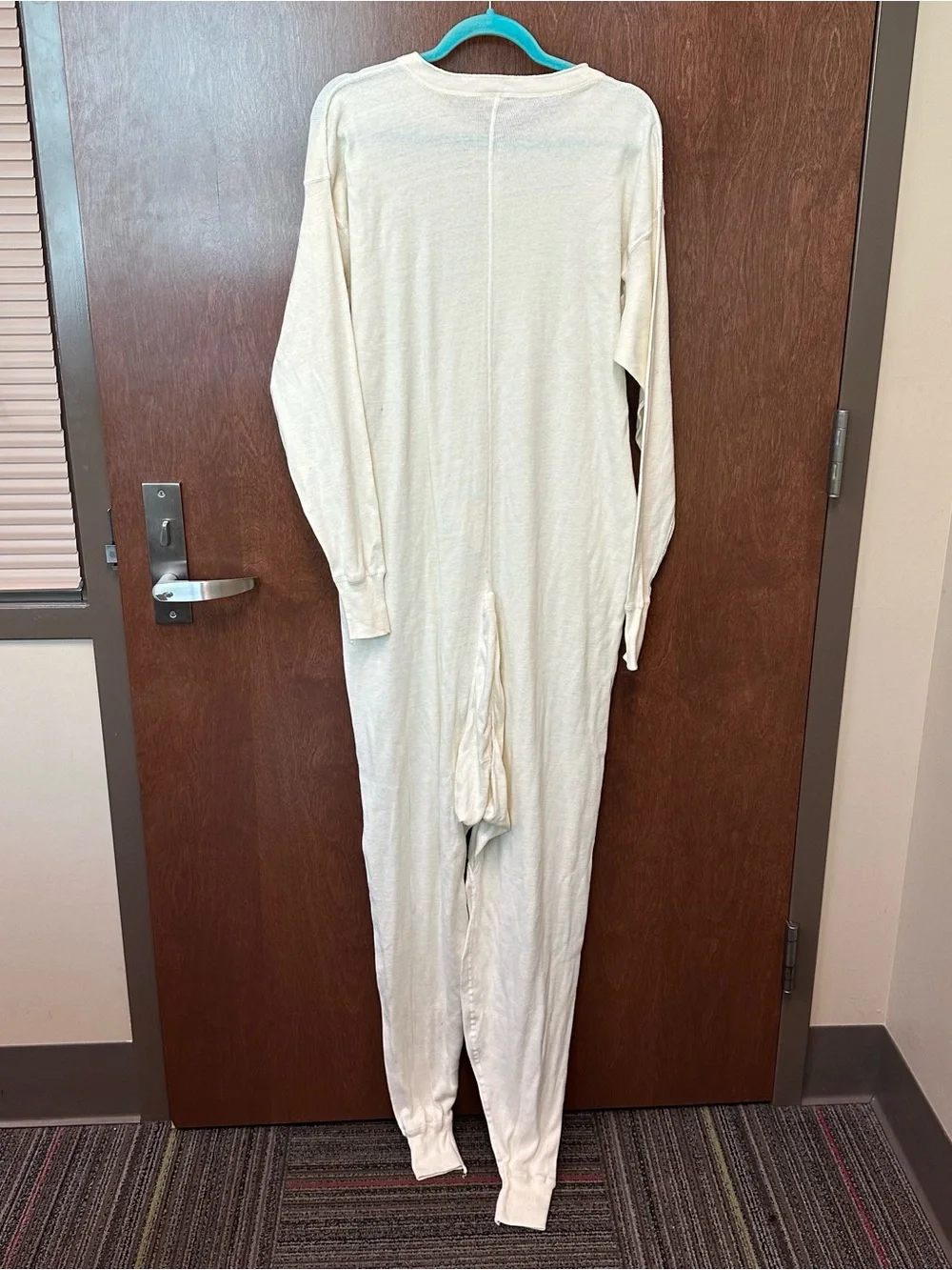 Vintage Healthknit Unionsuit Long Johns men’s 3X made in USA 100% cotton RARE